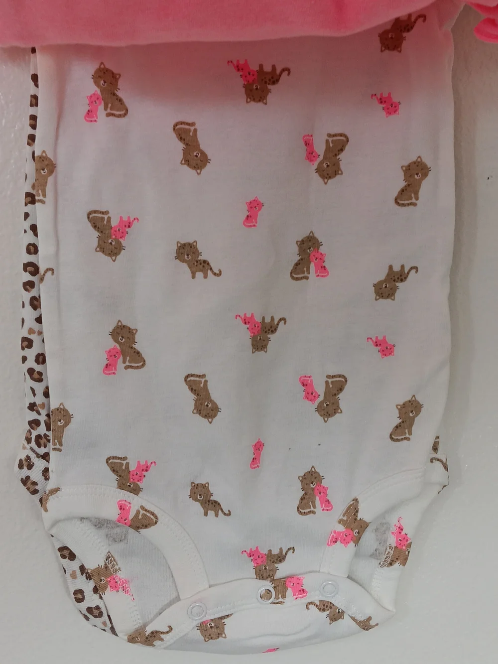 Child of Mine by Carter's Pink 'I ♥ Mommy' Baby Bodysuit - 6-12M (Set Of 3)